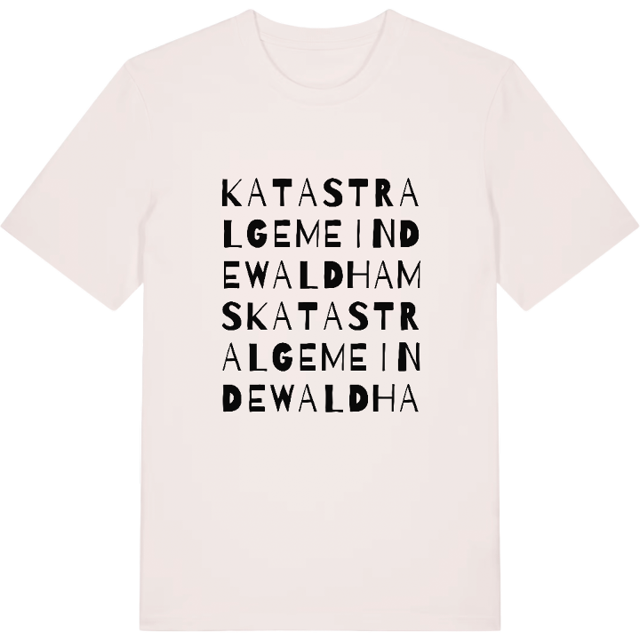 Katastralgemeinde Waldhams wordplay t-shirt – t-shirt from PinShirt
