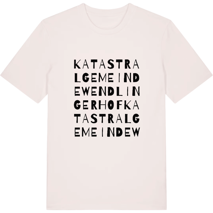 Katastralgemeinde Wendlingerhof wordplay t-shirt – t-shirt from PinShirt