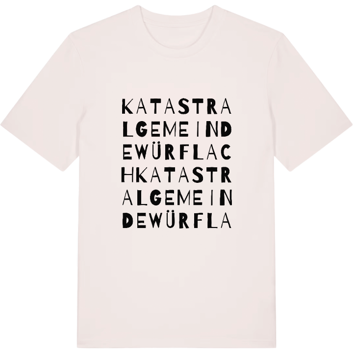 Katastralgemeinde Würflach wordplay t-shirt – t-shirt from PinShirt