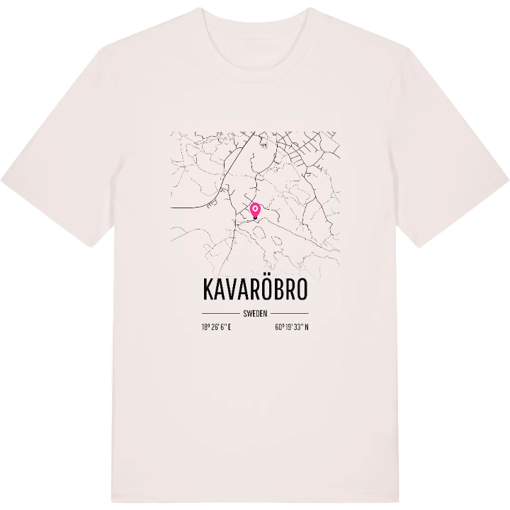 Kavaröbro map t-shirt – t-shirt from PinShirt