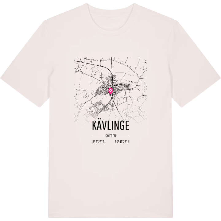 Kävlinge map t-shirt – t-shirt from PinShirt