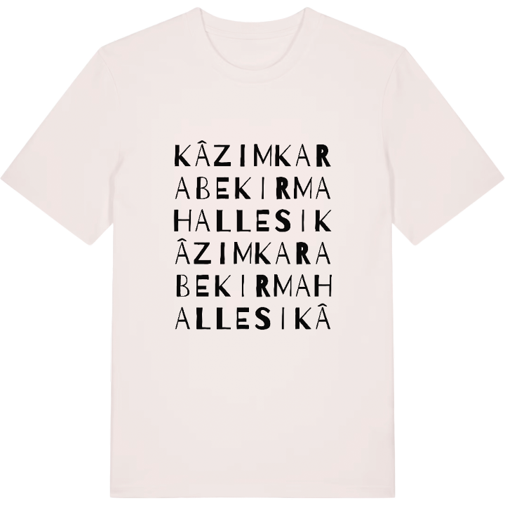 Kâzım Karabekir Mahallesi wordplay t-shirt – t-shirt from PinShirt