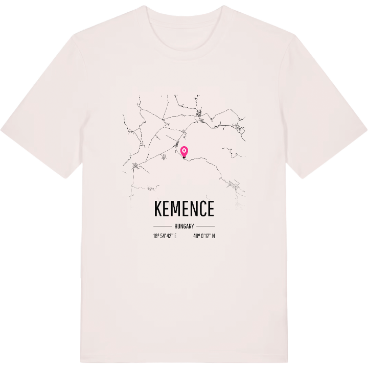 Kemence map t-shirt – t-shirt from PinShirt