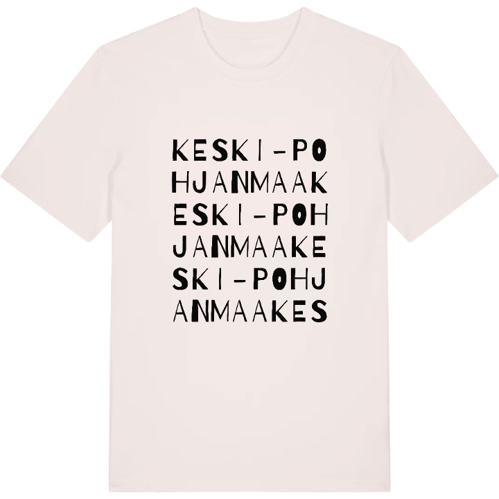 Keski-Pohjanmaa wordplay t-shirt – t-shirt from PinShirt