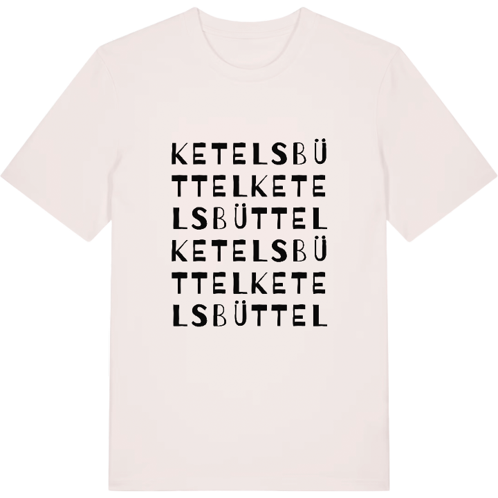Ketelsbüttel wordplay t-shirt – t-shirt from PinShirt