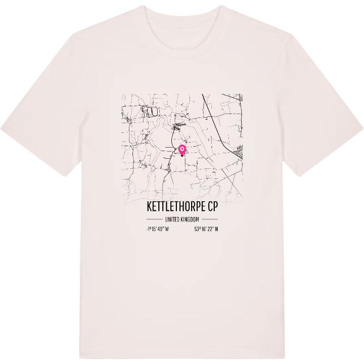 Kettlethorpe CP map t-shirt – t-shirt from PinShirt