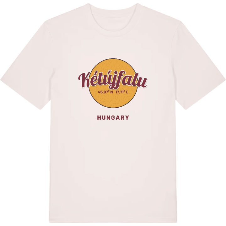 Kétújfalu circle t-shirt – t-shirt from PinShirt