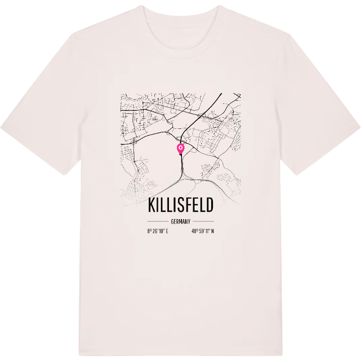 Killisfeld map t-shirt – t-shirt from PinShirt
