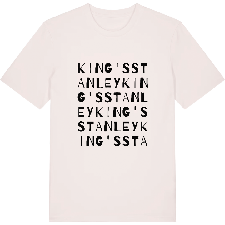 King's Stanley wordplay t-shirt – t-shirt from PinShirt