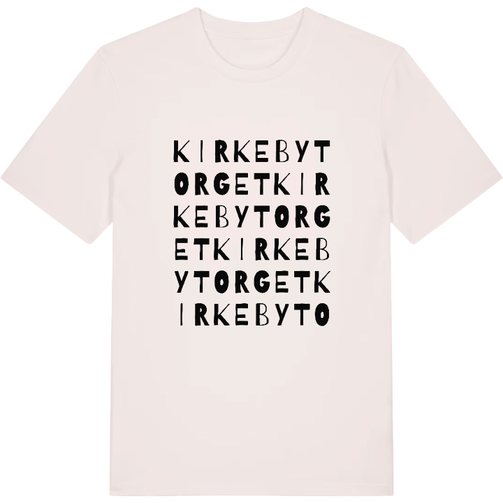 Kirkebytorget wordplay t-shirt – t-shirt from PinShirt