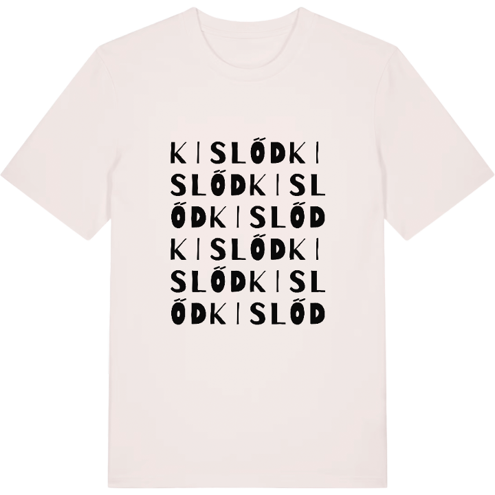 Kislőd wordplay t-shirt – t-shirt from PinShirt