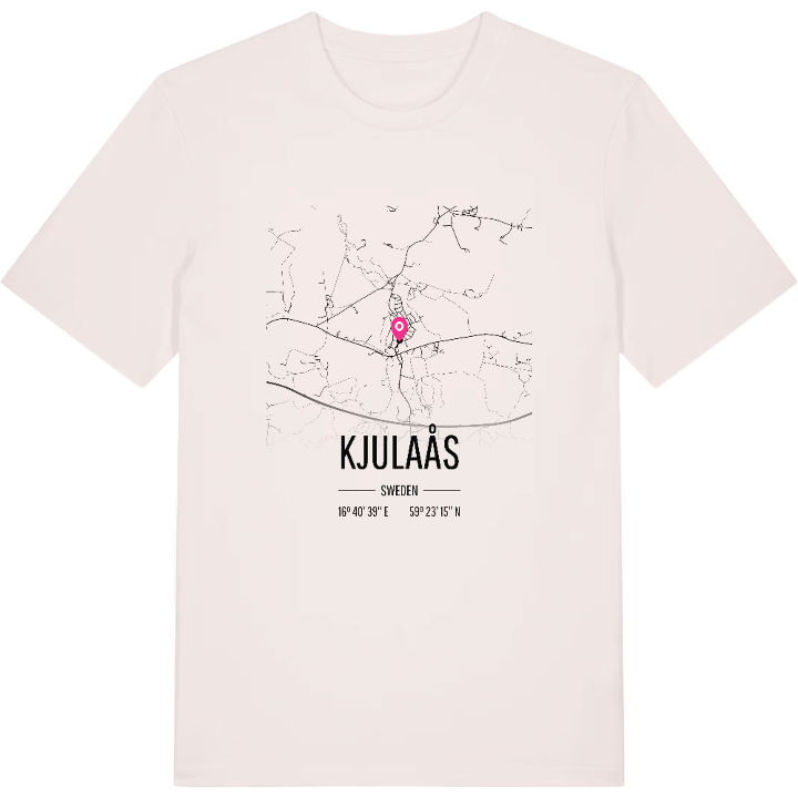 Kjulaås map t-shirt – t-shirt from PinShirt