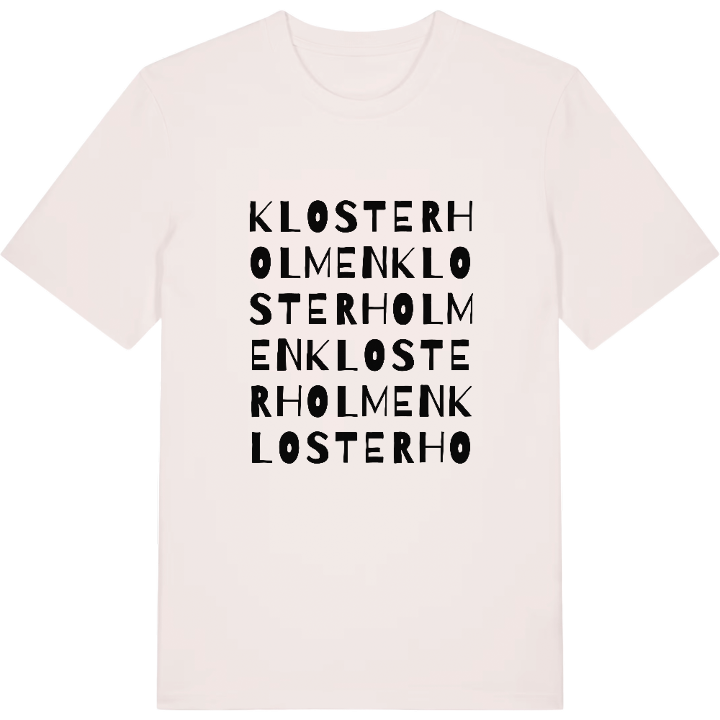 Klosterholmen wordplay t-shirt – t-shirt from PinShirt