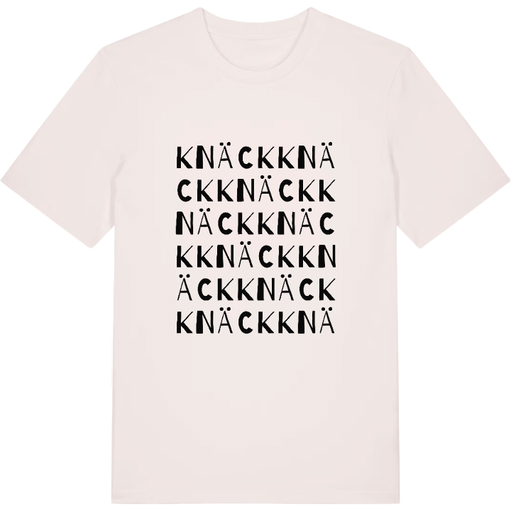 Knäck wordplay t-shirt – t-shirt from PinShirt