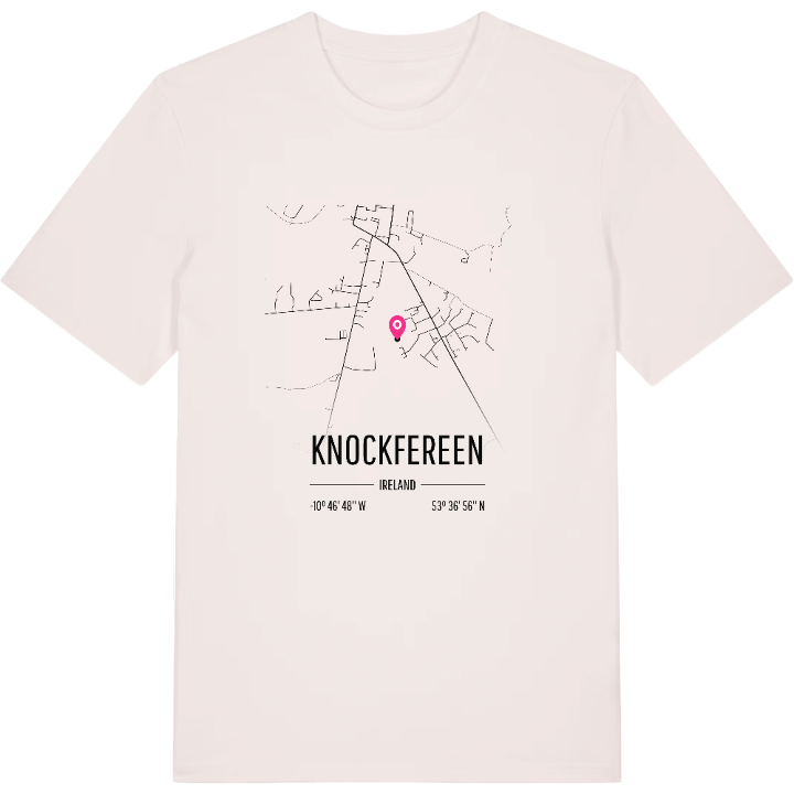 Knockfereen map t-shirt – t-shirt from PinShirt
