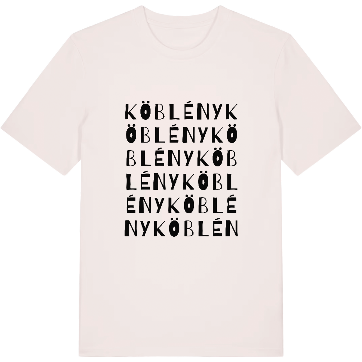 Köblény wordplay t-shirt – t-shirt from PinShirt