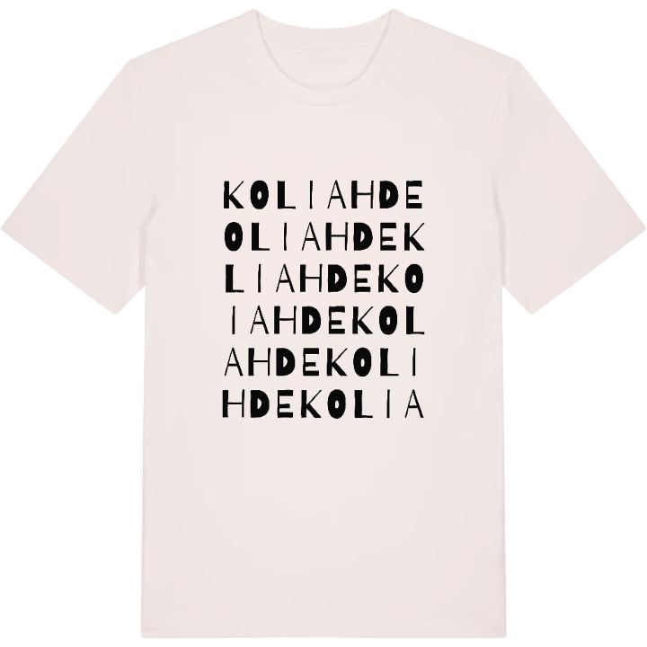 Koliahde wordplay t-shirt – t-shirt from PinShirt