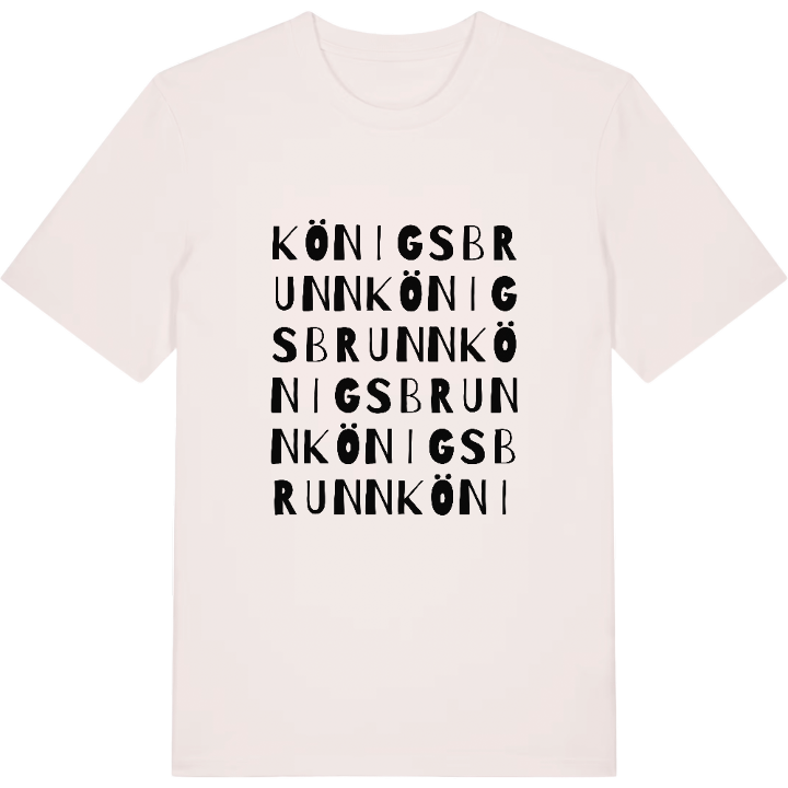 Königsbrunn wordplay t-shirt – t-shirt from PinShirt