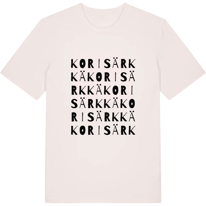 Korisärkkä wordplay t-shirt – t-shirt from PinShirt