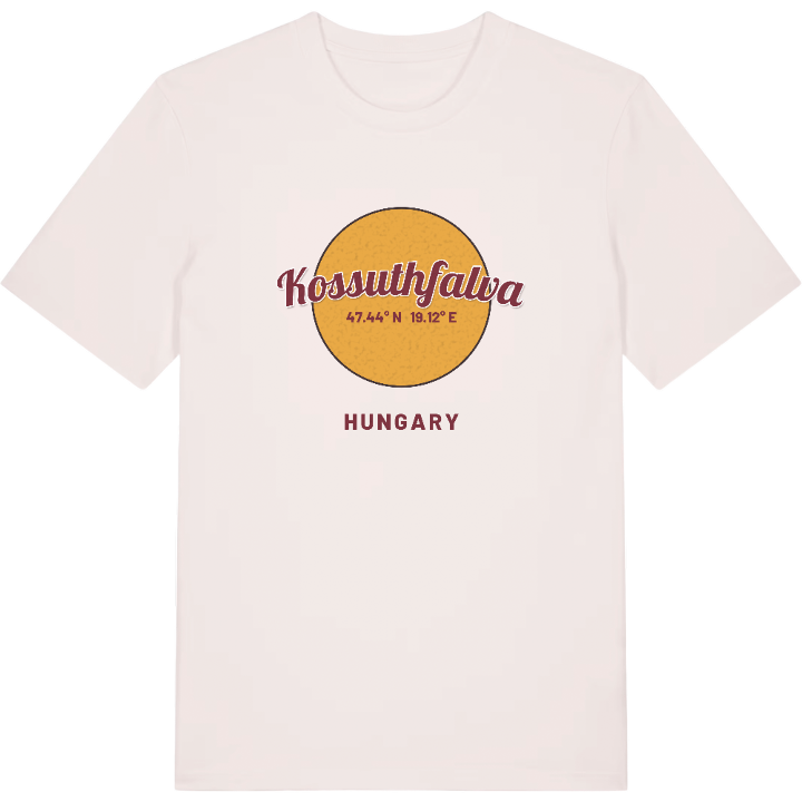 Kossuthfalva circle t-shirt – t-shirt from PinShirt