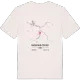 Krásno nad Kysucou map t-shirt