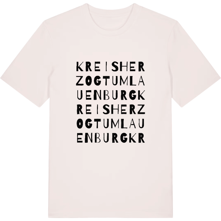 Kreis Herzogtum Lauenburg wordplay t-shirt – t-shirt from PinShirt