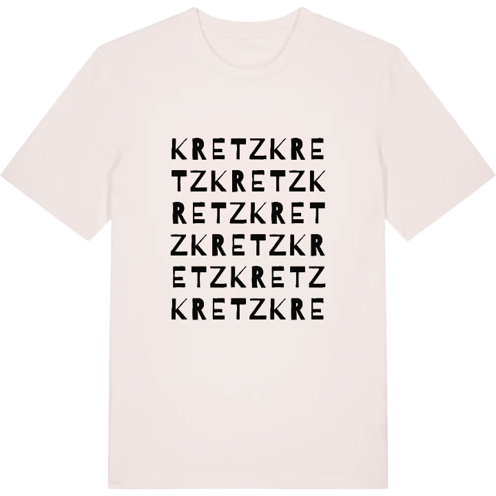 Kretz wordplay t-shirt – t-shirt from PinShirt