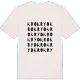 Krokryd ordlek t-shirt