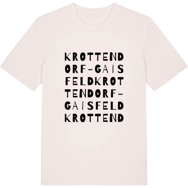 Krottendorf-Gaisfeld wordplay t-shirt – t-shirt from PinShirt