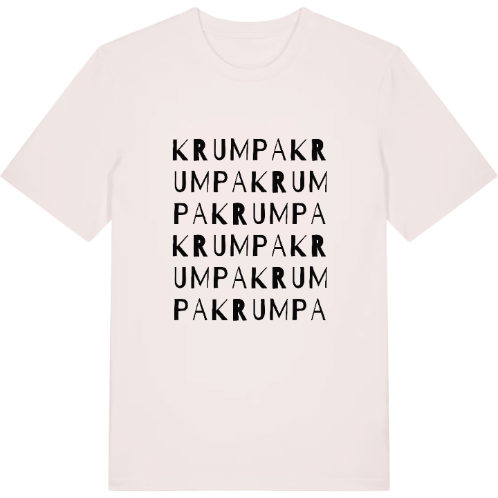 Krumpa wordplay t-shirt – t-shirt from PinShirt
