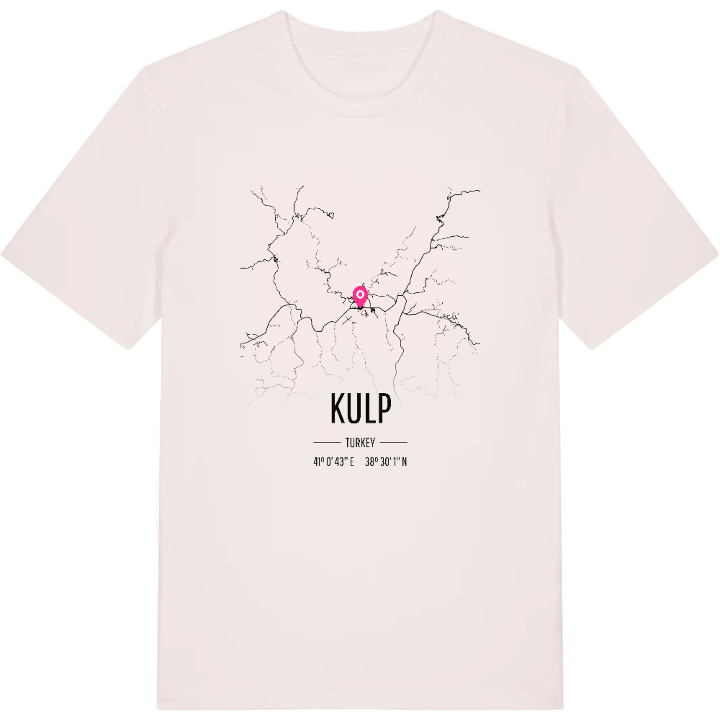 Kulp map t-shirt – t-shirt from PinShirt