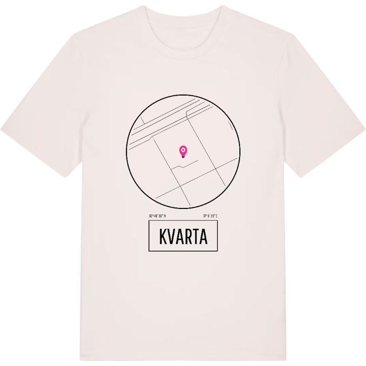 Kvarta t-shirt – t-shirt from PinShirt