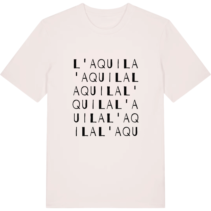 L'Aquila wordplay t-shirt – t-shirt from PinShirt