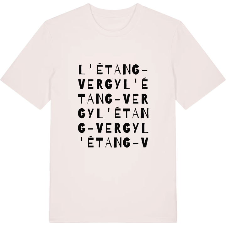 L'Étang-Vergy wordplay t-shirt – t-shirt from PinShirt