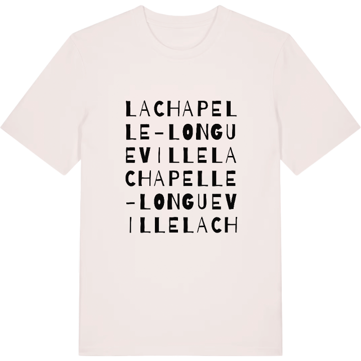 La Chapelle-Longueville wordplay t-shirt – t-shirt from PinShirt