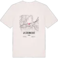 La Courneuve map t-shirt
