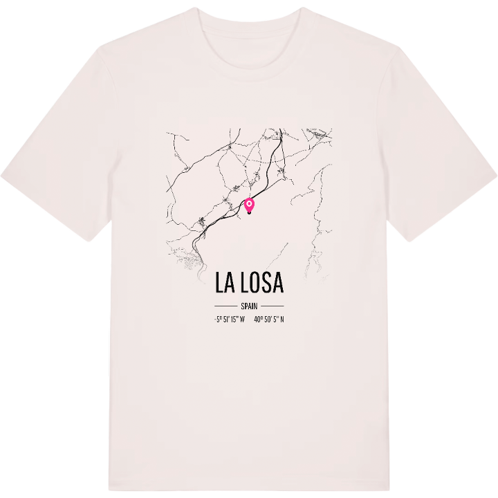 La Losa map t-shirt – t-shirt from PinShirt