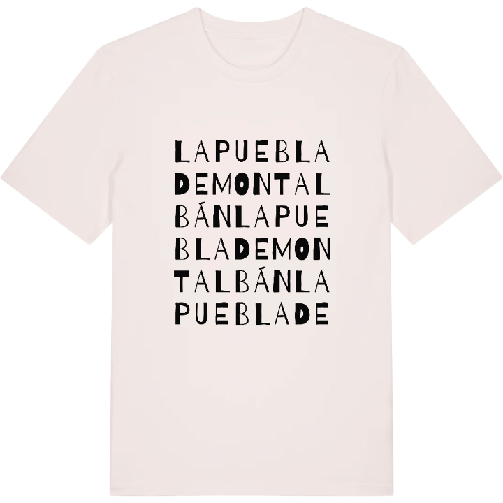La Puebla de Montalbán wordplay t-shirt – t-shirt from PinShirt