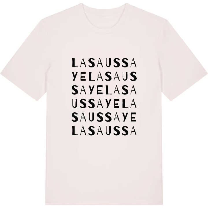La Saussaye wordplay t-shirt – t-shirt from PinShirt