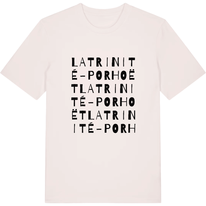 La Trinité-Porhoët wordplay t-shirt – t-shirt from PinShirt