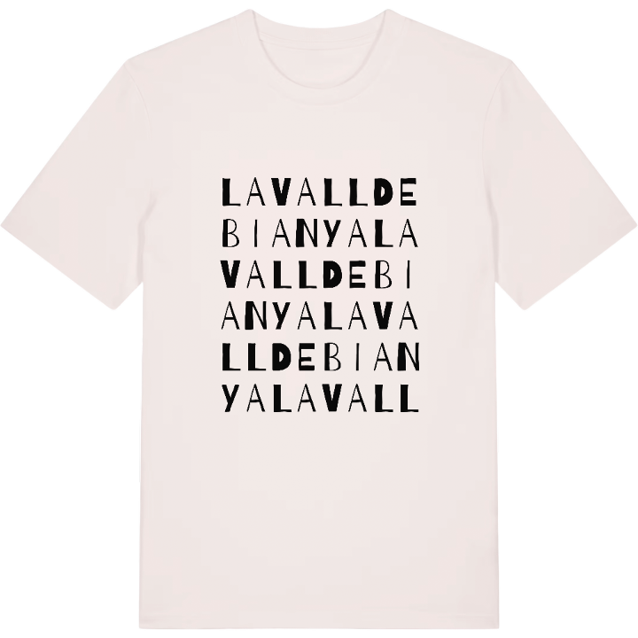 la Vall de Bianya wordplay t-shirt – t-shirt from PinShirt