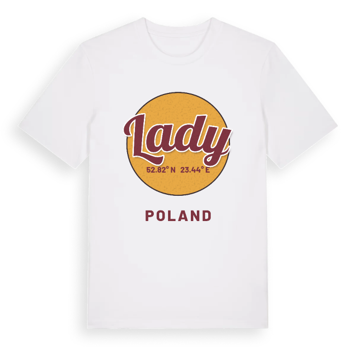 Lady cirkel t-shirt – t-shirt from PinShirt