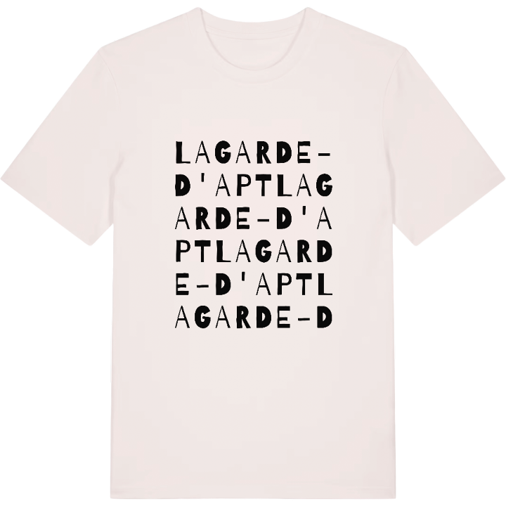 Lagarde-d'Apt wordplay t-shirt – t-shirt from PinShirt