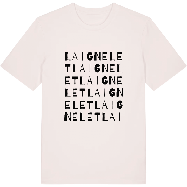 Laignelet wordplay t-shirt – t-shirt from PinShirt