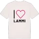 Jag älskar Lammi t-shirt stort tryck