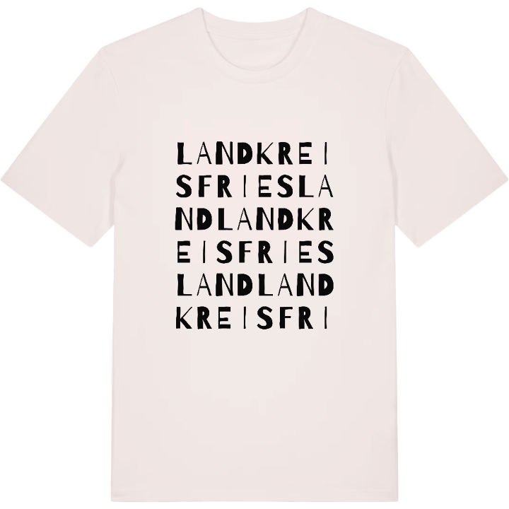 Landkreis Friesland wordplay t-shirt – t-shirt from PinShirt