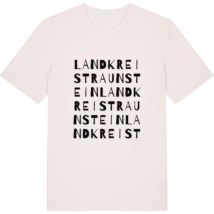 Landkreis Traunstein wordplay t-shirt – t-shirt from PinShirt