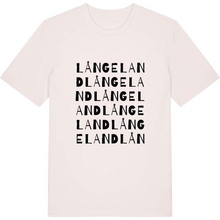 Långeland wordplay t-shirt – t-shirt from PinShirt