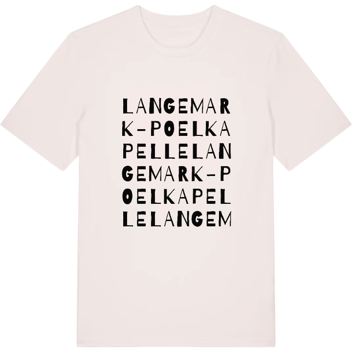 Langemark-Poelkapelle wordplay t-shirt – t-shirt from PinShirt