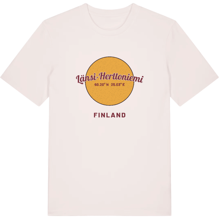 Länsi-Herttoniemi circle t-shirt – t-shirt from PinShirt